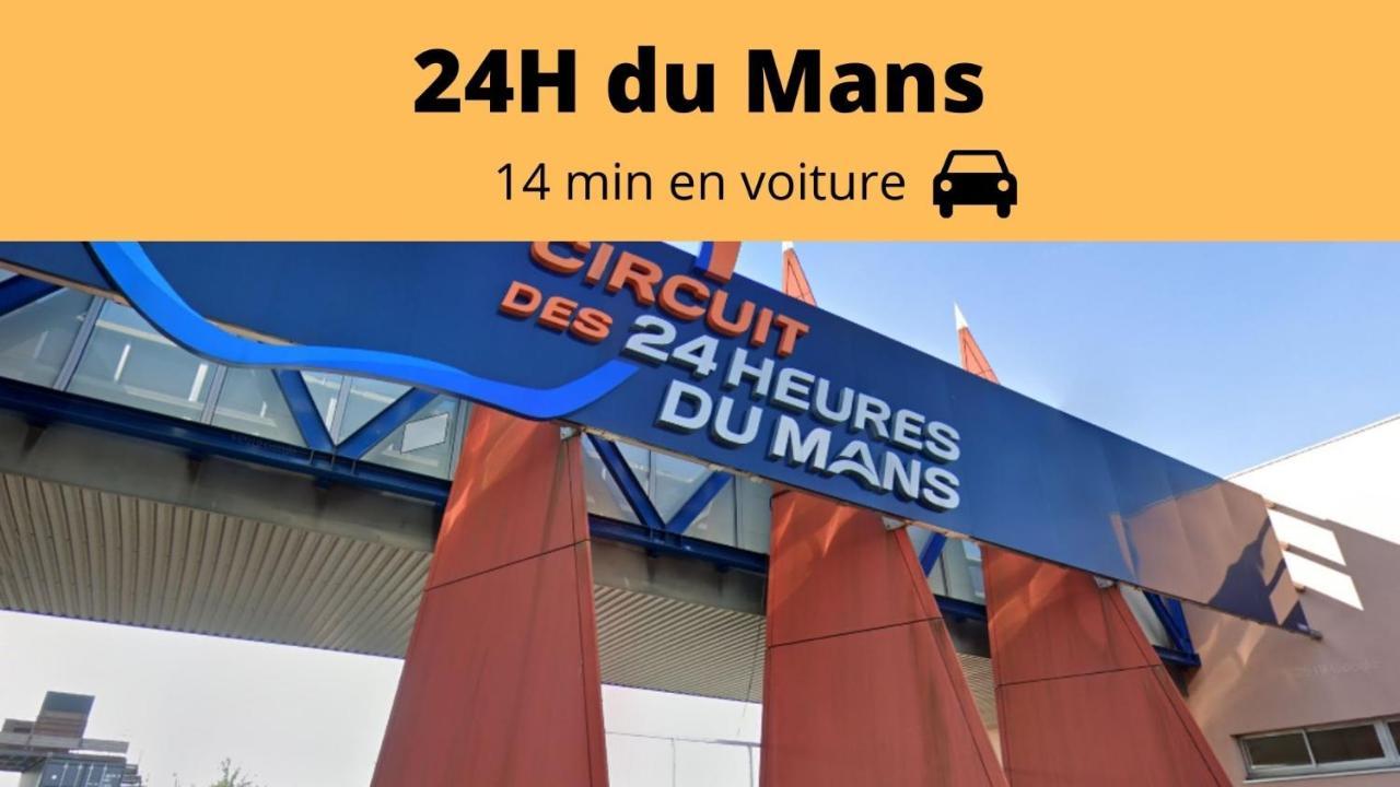 Le Mans - Au Calme - Stationnement Facile - Proche Centre Ville Et Gare Экстерьер фото